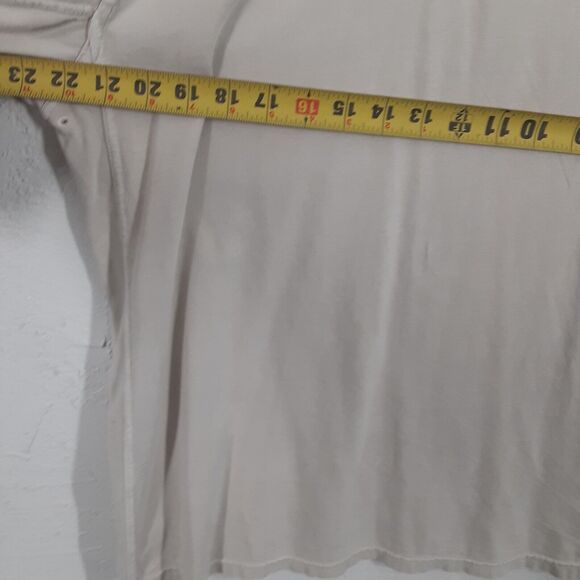 Reel Legends Adult Mens M Beige Short Sleeve Vented Fishing Polo Shirt - Picture 9 of 10